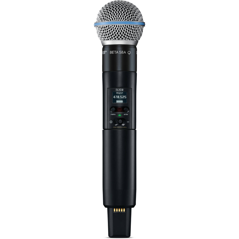 Shure SLXD24/B58 Digital Wireless Handheld Microphone System - G58 Band