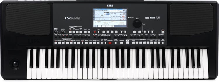 Korg Pa600 61-key Arranger Workstation