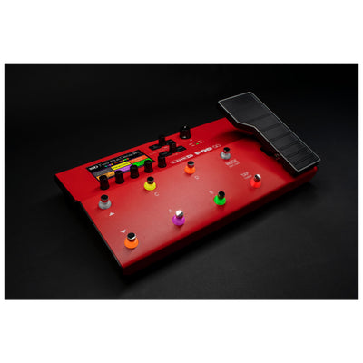 Line 6 POD Go Guitar Multi-effects Floor Processor - Limited Edition Red