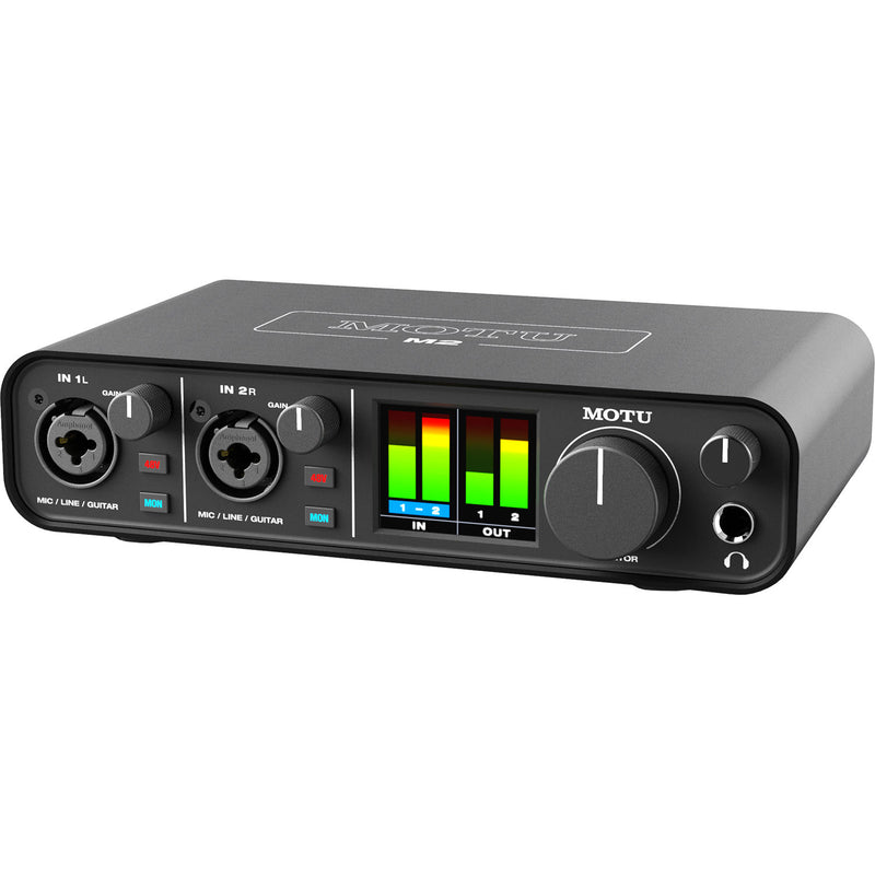 MOTU M2 Desktop 2x2 USB Type-C Audio/MIDI Interface