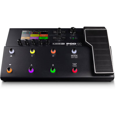 Line 6 POD Go Wireless Guitar Multi-effects Floor Processor