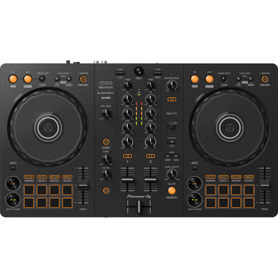 Pioneer DJ DDJ-FLX4 2-deck Rekordbox and Serato DJ Controller - Graphite