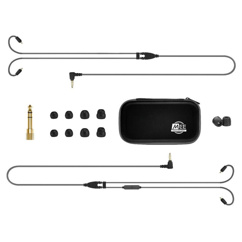 MEE Audio MX3 PRO Series Modular In-Ear Monitors - Smoke