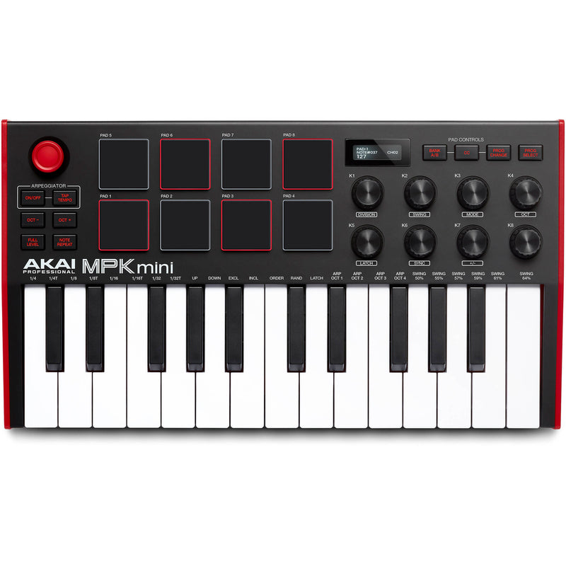 Akai Professional MPK Mini MKIII 25-Key MIDI Controller (Original)