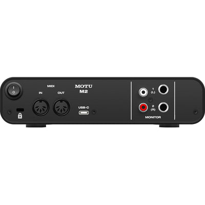 MOTU M2 Desktop 2x2 USB Type-C Audio/MIDI Interface