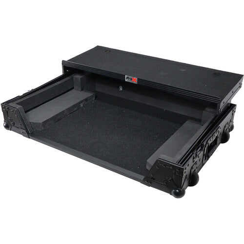 ProX XS-XDJRX3 WLTBL ATA Flight Case for Pioneer DJ XDJ-RX3 DJ Controller - Black on Black