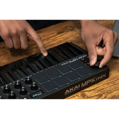 Akai Professional MPK Mini MKIII 25-Key MIDI Controller (Black)